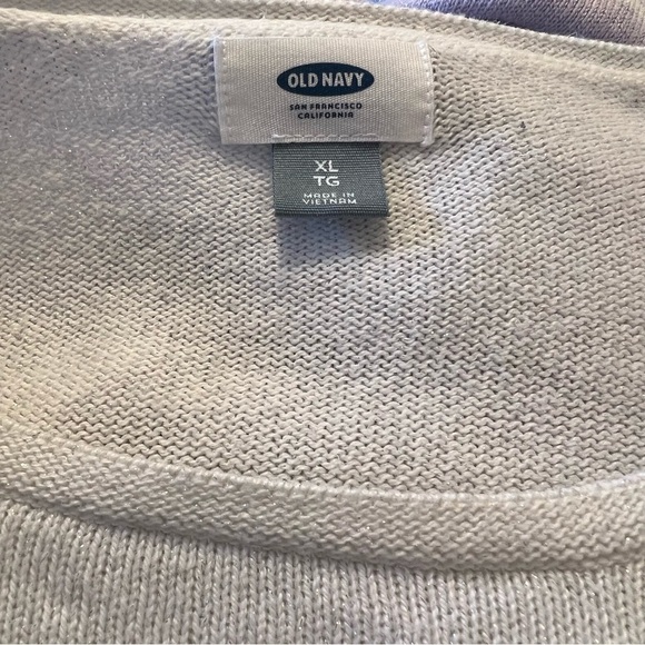 Old Navy Crewneck Sweater Metallic - Picture 9 of 10